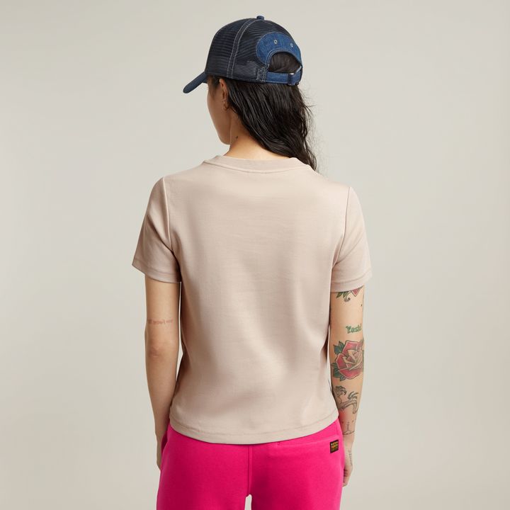 Old Skool Logo Top | Pink | G-STAR® CZ