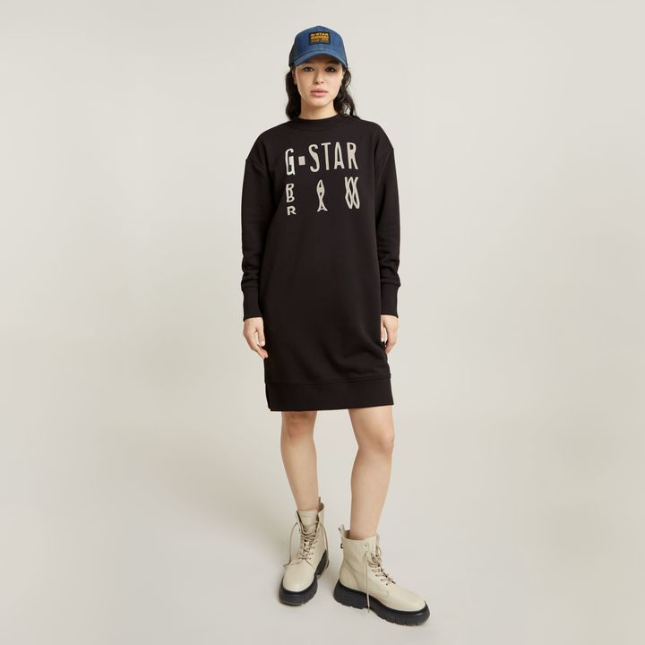 Chroma Graphic Sweater Dress
