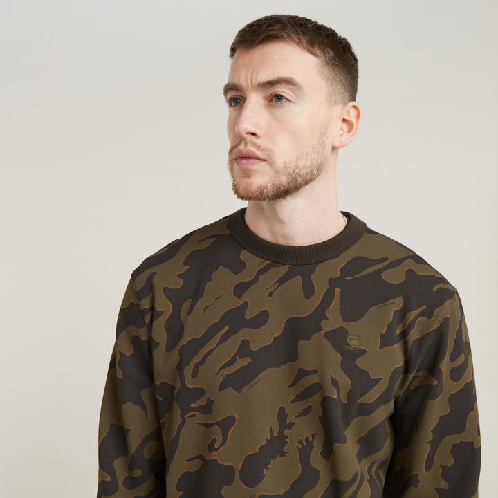 G star raw camo sweatshirt outlet