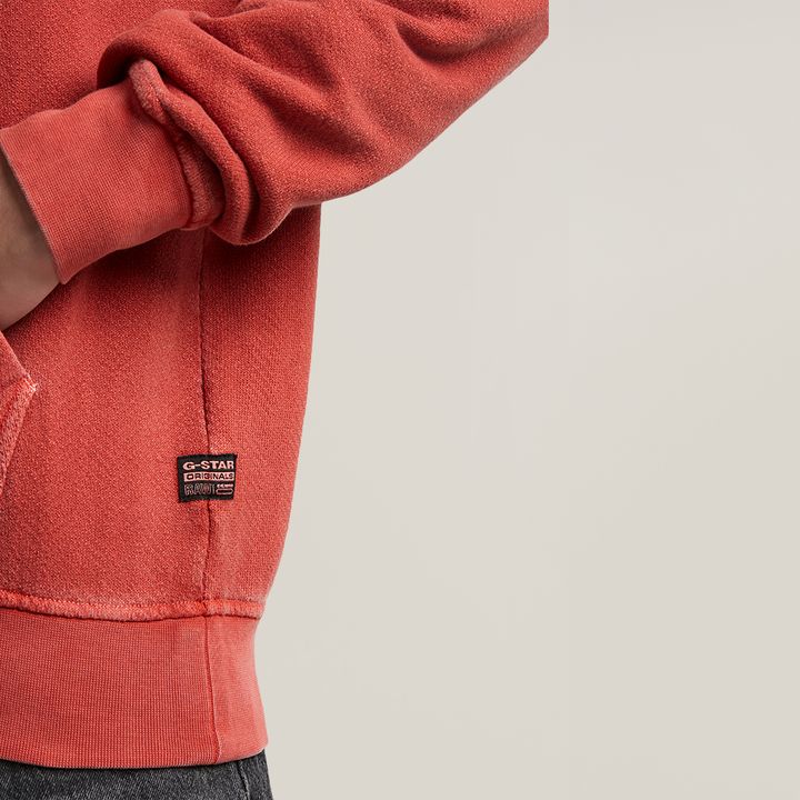 Red g star hoodie new arrivals