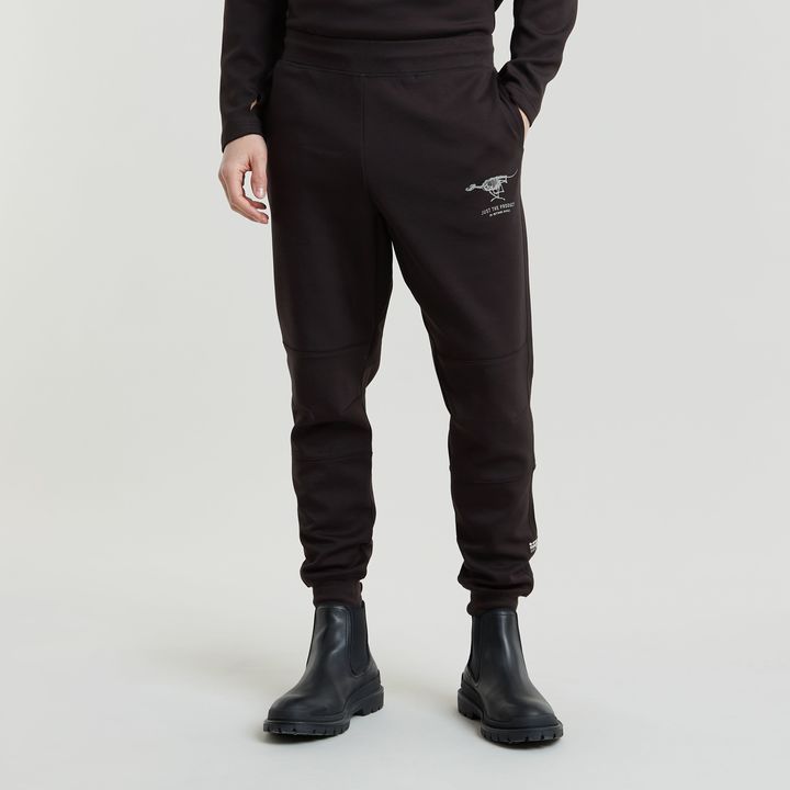 Slim sweat pants top