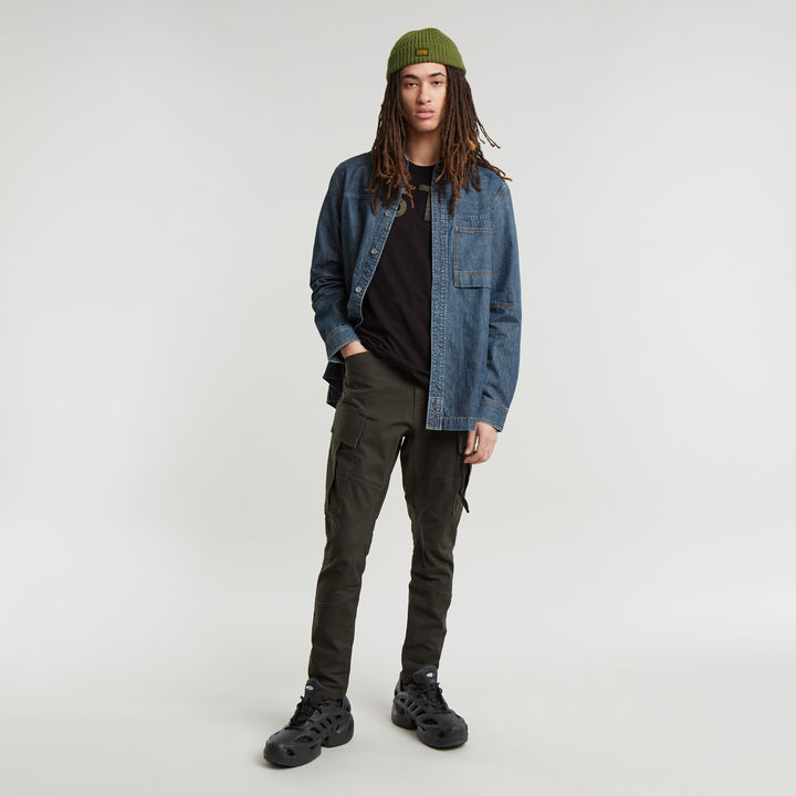 Zip Pocket 3D Skinny Cargo Pants 2.0 | Grey | G-STAR® US
