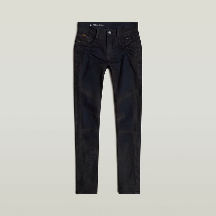Ace 2.0 Biker Slim Straight Jeans Dark blue G STAR US