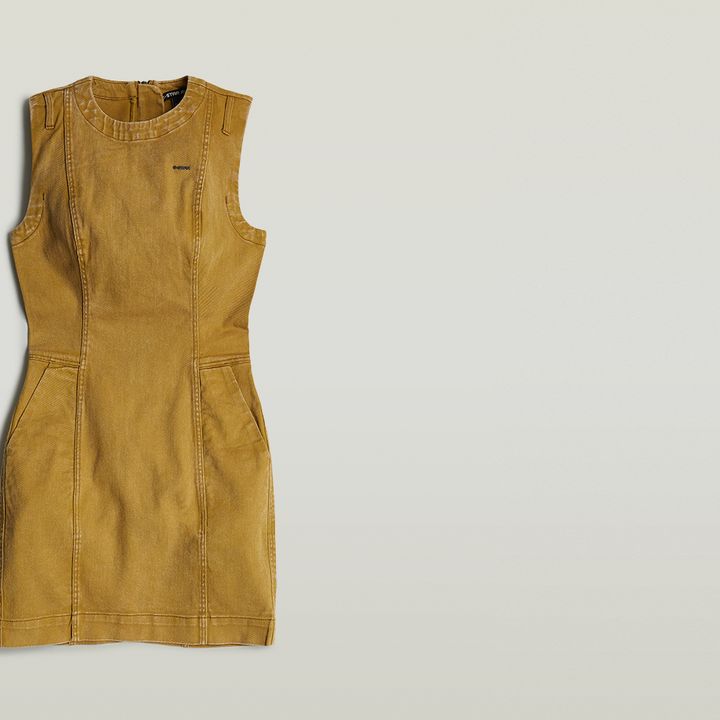 Shift Dress Beige G STAR TW