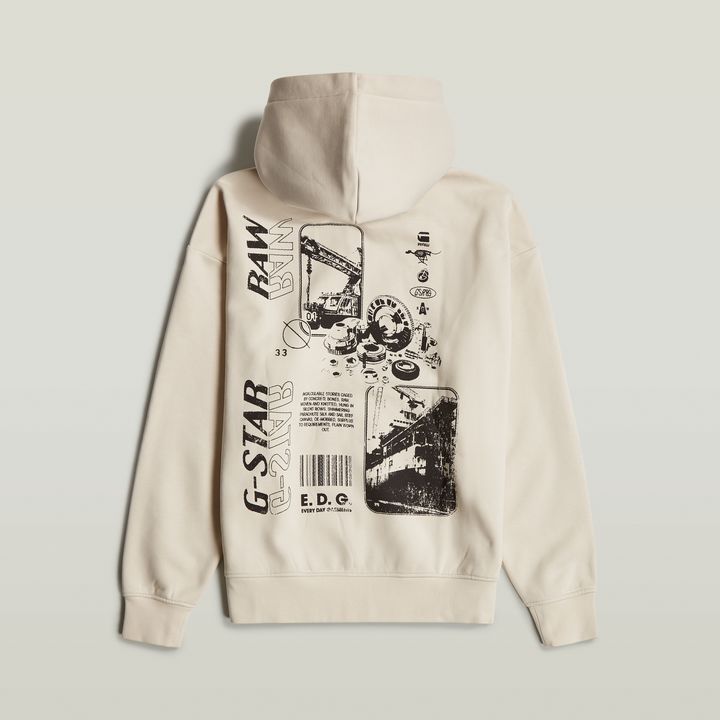 White g star raw hoodie new arrivals
