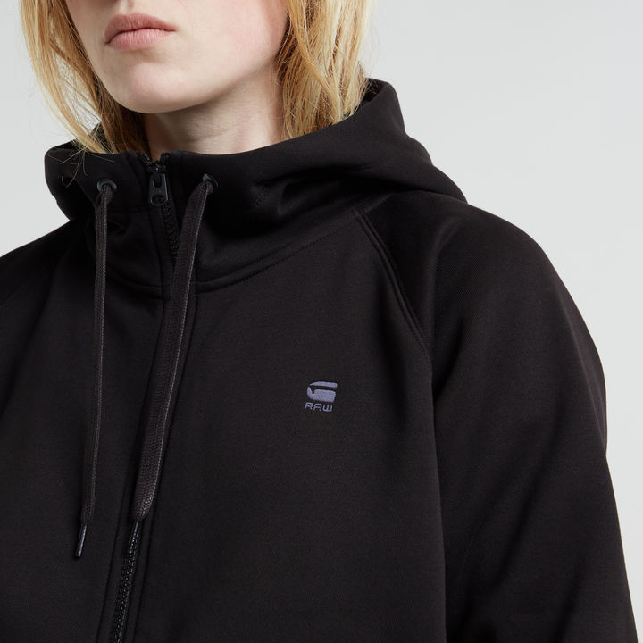 Black g star hoodie top