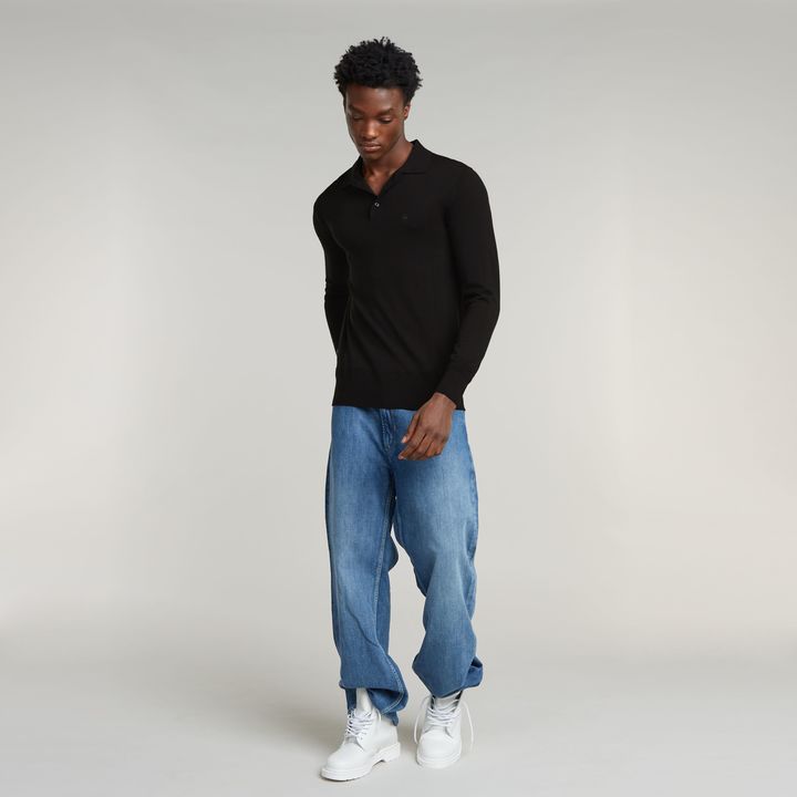 G star long sleeve polo cheap