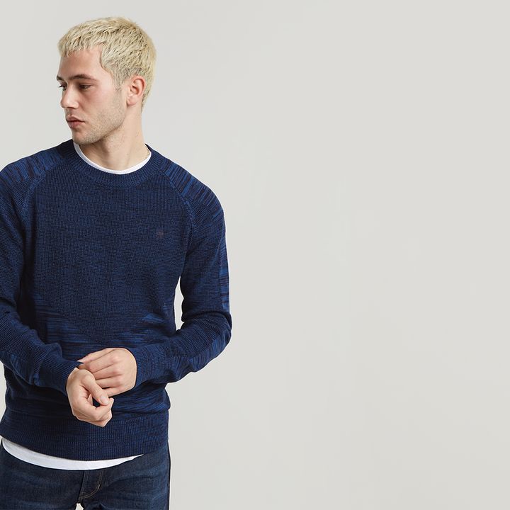 3D Biker Knitted Sweater | Multi color | G-STAR® US