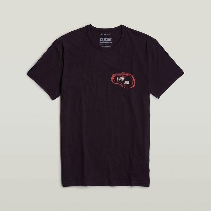 Carabiner Logo T-Shirt | Black | G-STAR® US