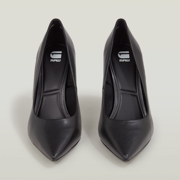 Stray Leather Heels