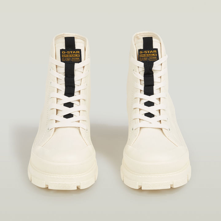 Aefon II Mid Canvas Boots White G STAR FI
