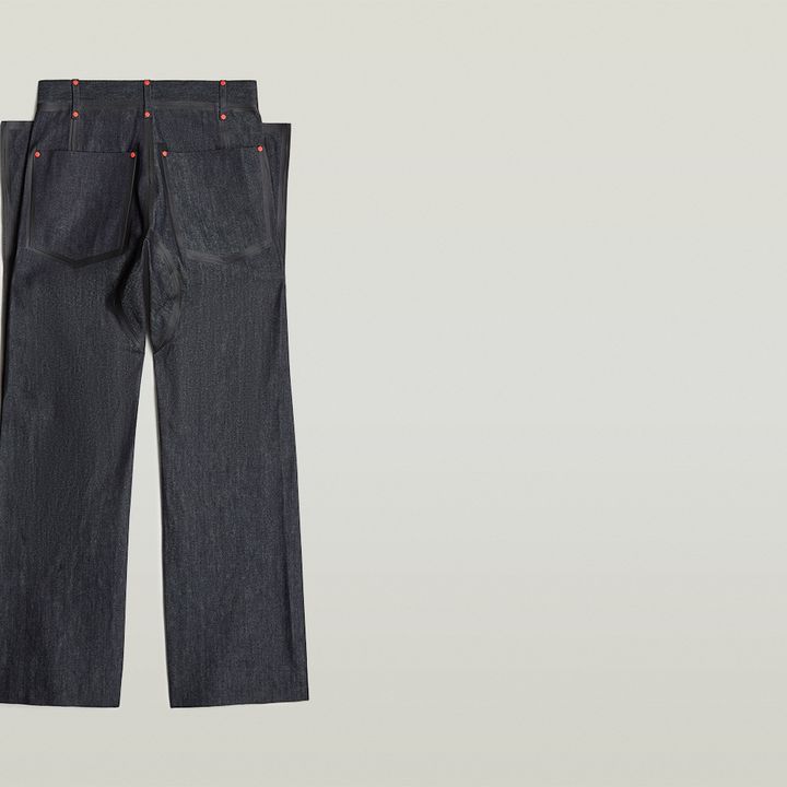 WVB Unisex Square Jeans | Dark blue | G-STAR® US WVB Unisex Square Jeans | Dark blue | G-STAR® US