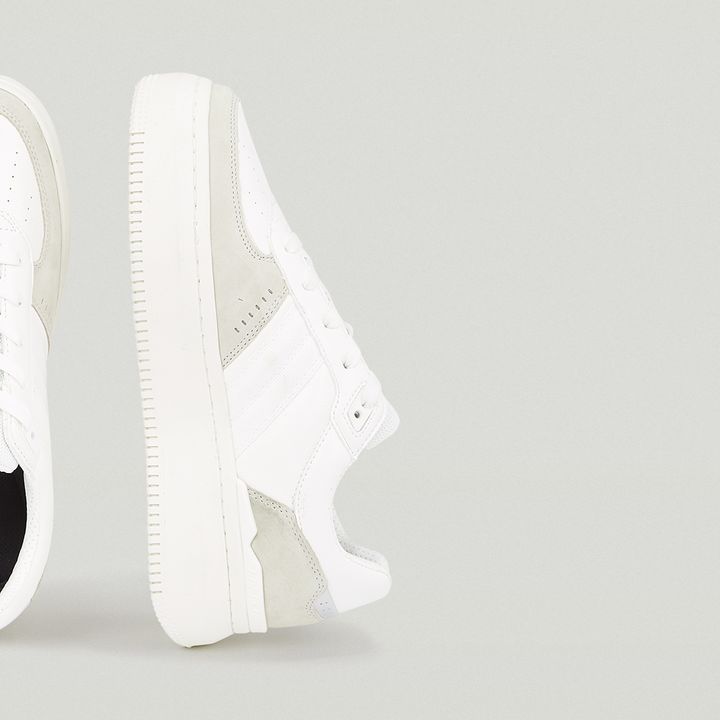 Eve Basic Leather Sneakers Metal G STAR SA