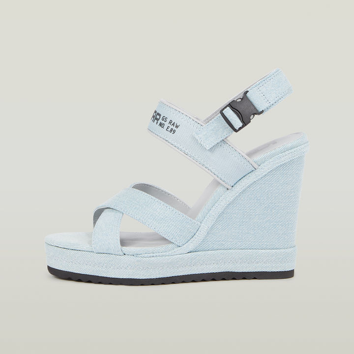 Bodana Cross Strap Denim Sleehak Meerkleurig G STAR NL