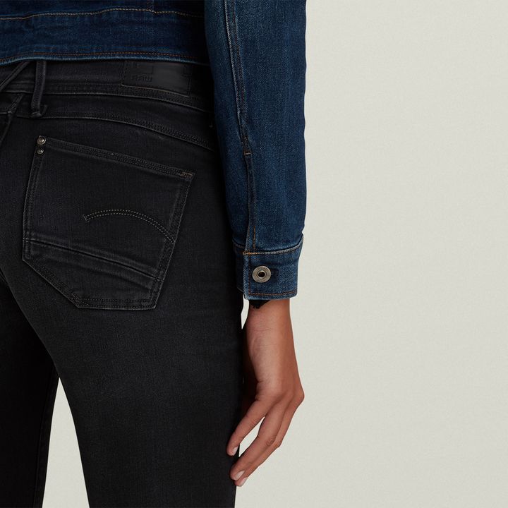 Jean Lynn Super Skinny Noir G STAR CA