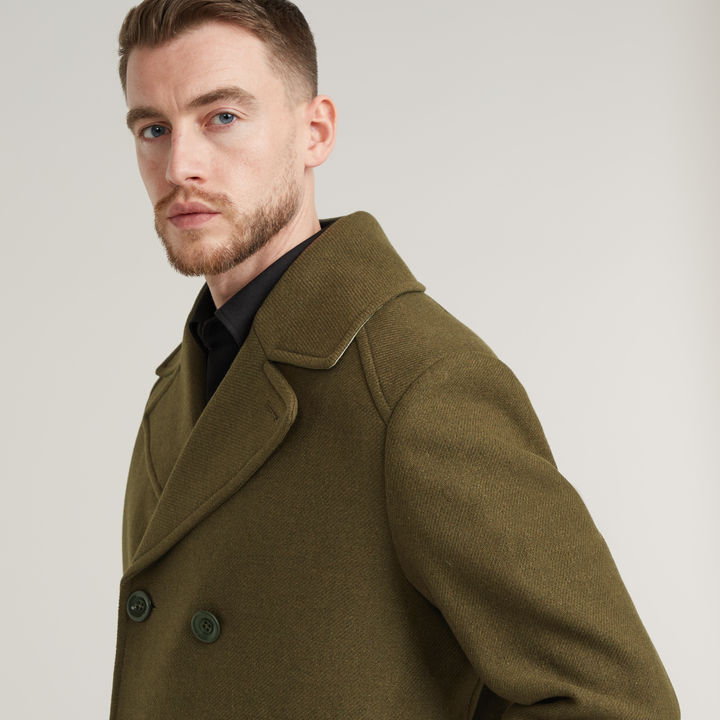 Sweater peacoat on sale