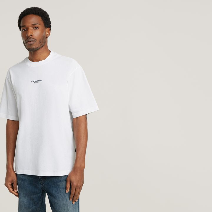 Boxy white t shirt discount