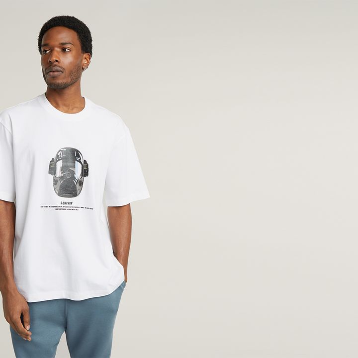 Mask Graphic Boxy T-Shirt