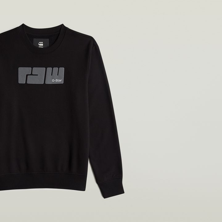 G star raw black sweatshirt discount