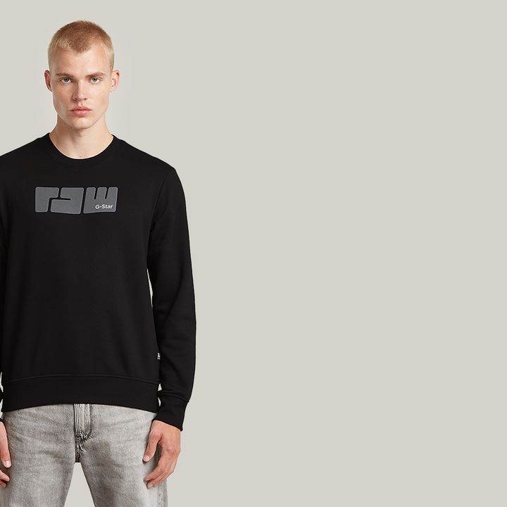 RAW Sweater Black G STAR CA