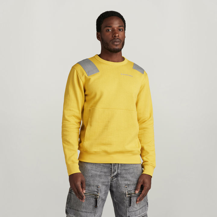 Flight Deck Sweater Yellow G STAR AE