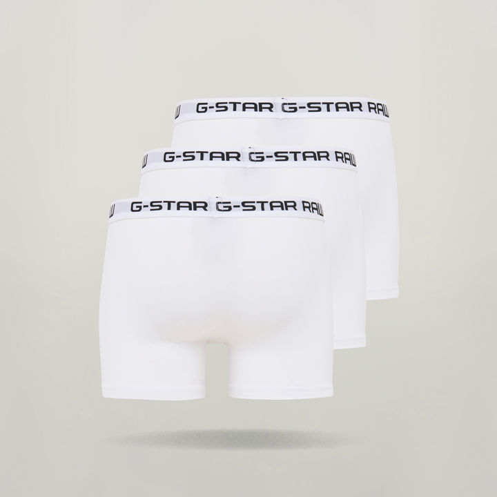 Paquete De Tres Calzoncillos Classic Blanco G STAR ES