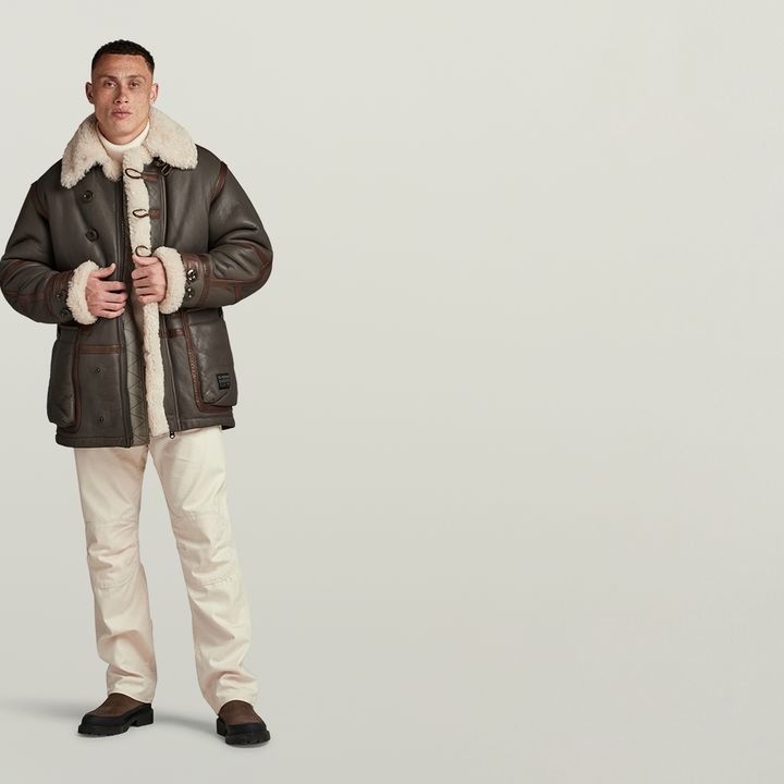 E Lammy Coat | マルチカラー | G-STAR® JP