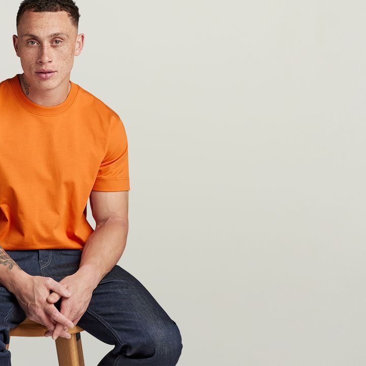 G star orange shirt cheap