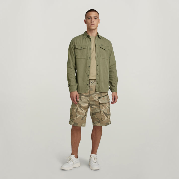 Marine Slim Shirt Green G STAR US