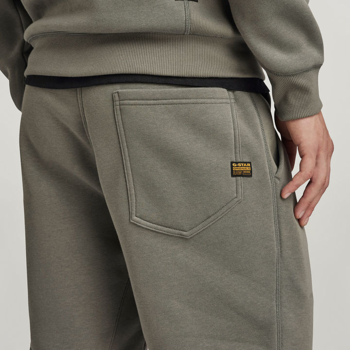 Grey sweatpants shorts store