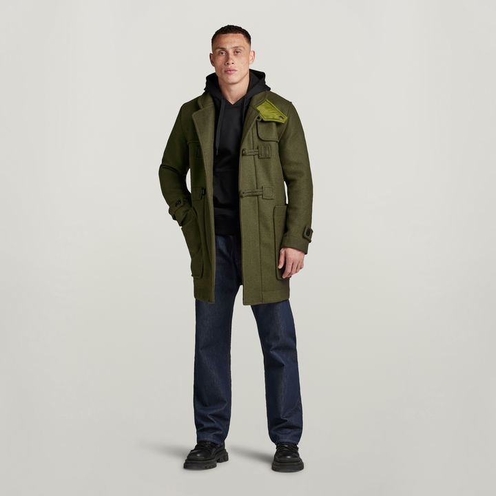 Premium E Mega Wool Duffle Coat
