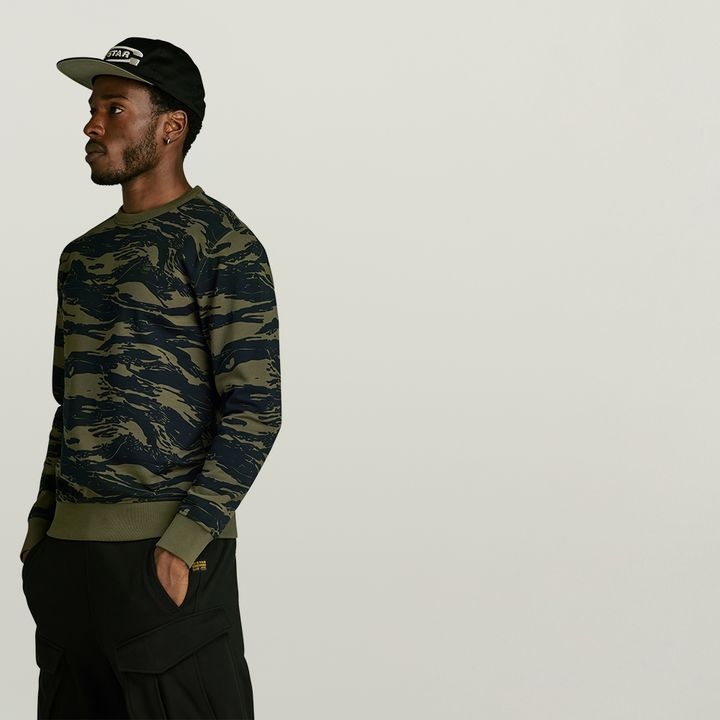 G star camo sweatshirt shop