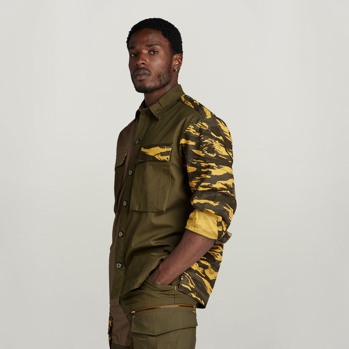 R-3N Boxy Shirt | Green | G-STAR® DE