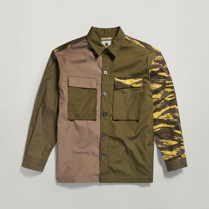 R-3N Boxy Shirt | Green | G-STAR® DE