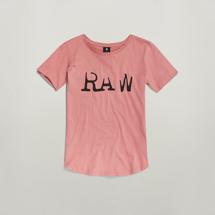 Raw Optic Slim T Shirt Pink G STAR HK