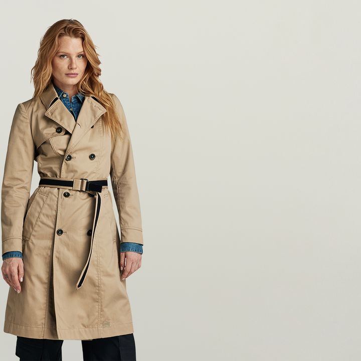 Trench coat Beige G STAR FR