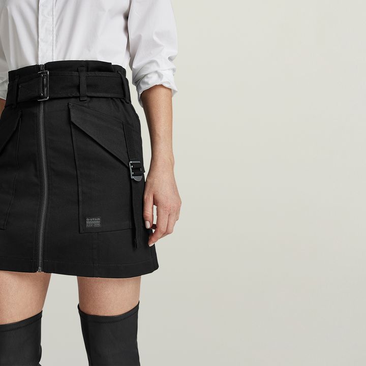 Mini Cargo Skirt Black G STAR PH