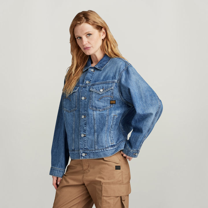 G star denim jacket womens online