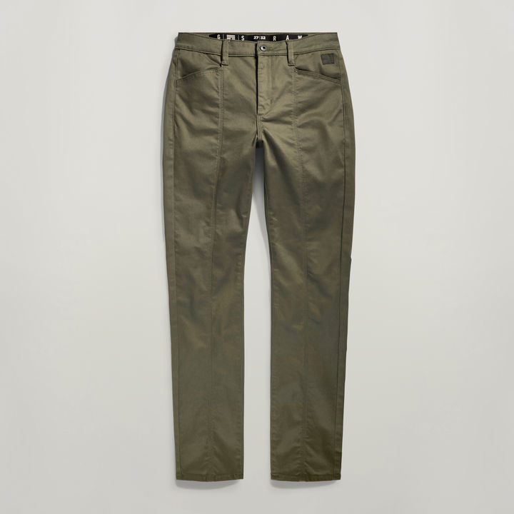 High Skinny Broek Groen G STAR NL