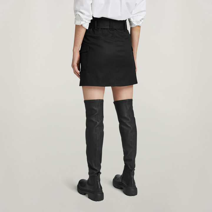 Mini Jupe Cargo Noir G STAR FR