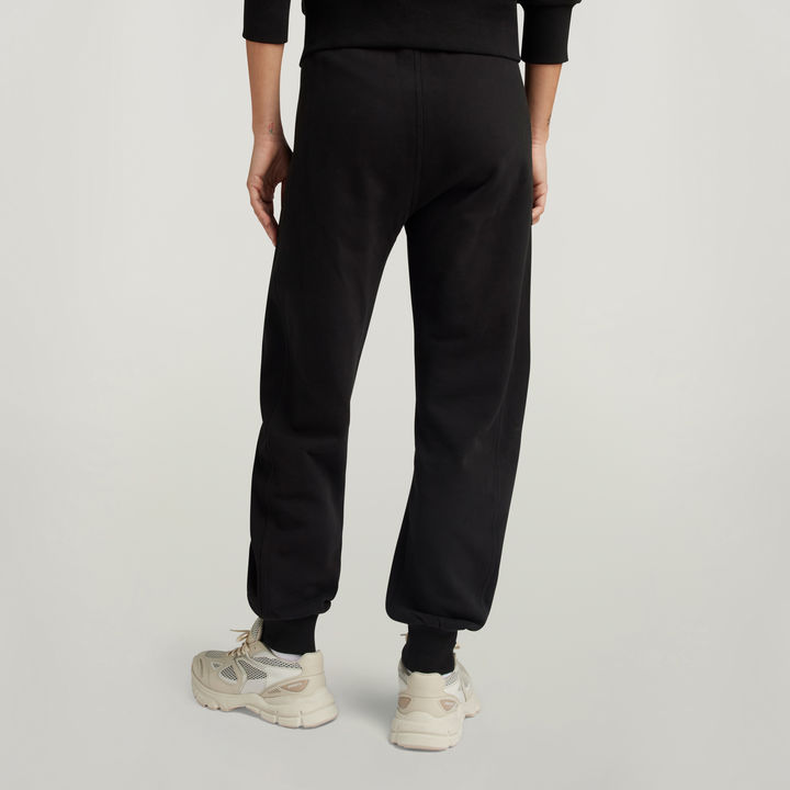 Tapered sweat pants on sale