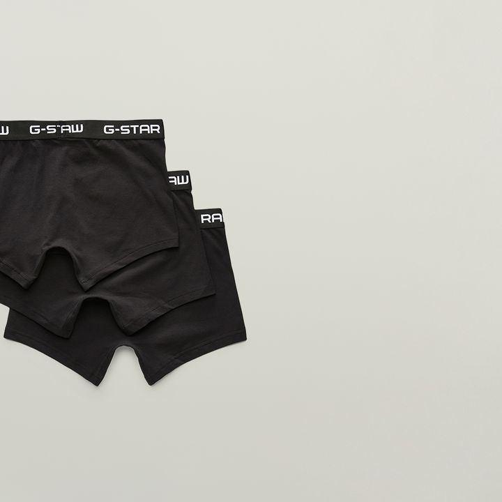 Paquete De Tres Calzoncillos Classic Negro G STAR ES
