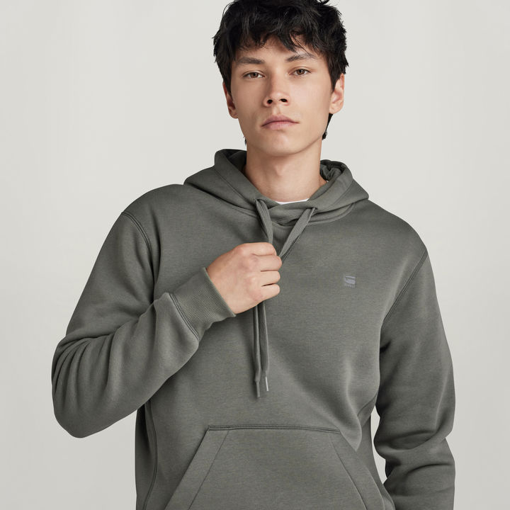 Premium Core Hooded Sweater Grey G STAR CA