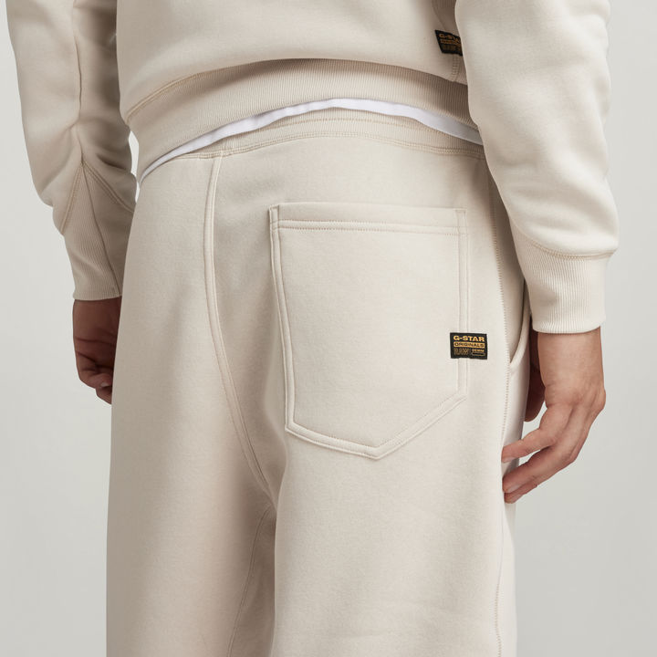 Premium Core Sweat Shorts White G STAR GB