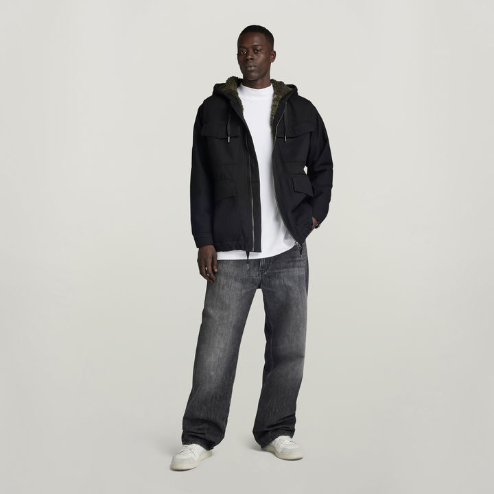 G star slim sherpa jacket outlet