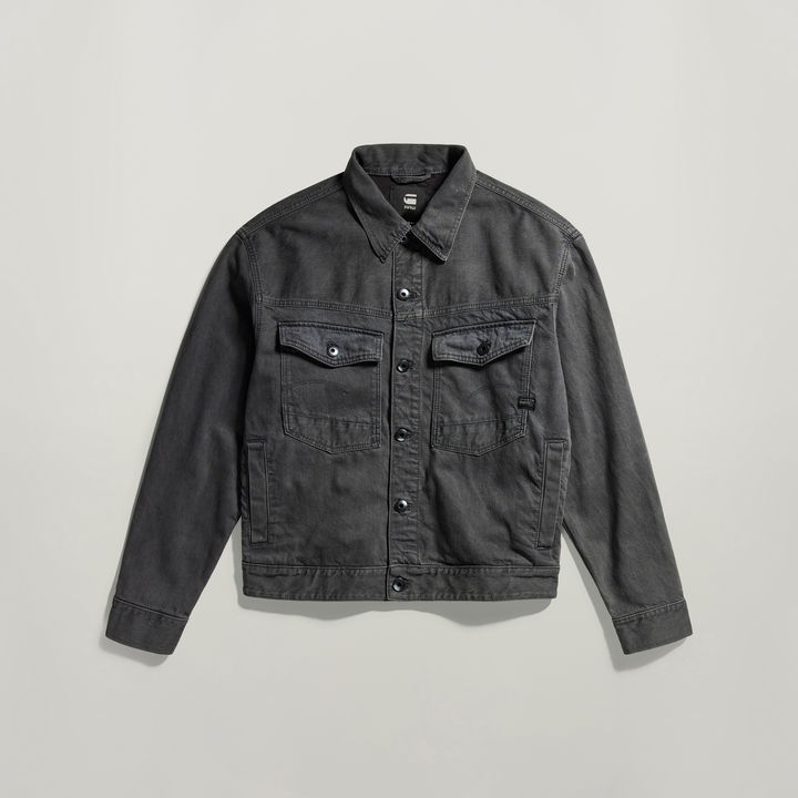 G star black denim jacket shop