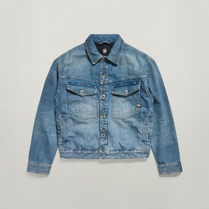 G star raw blue jacket hot sale