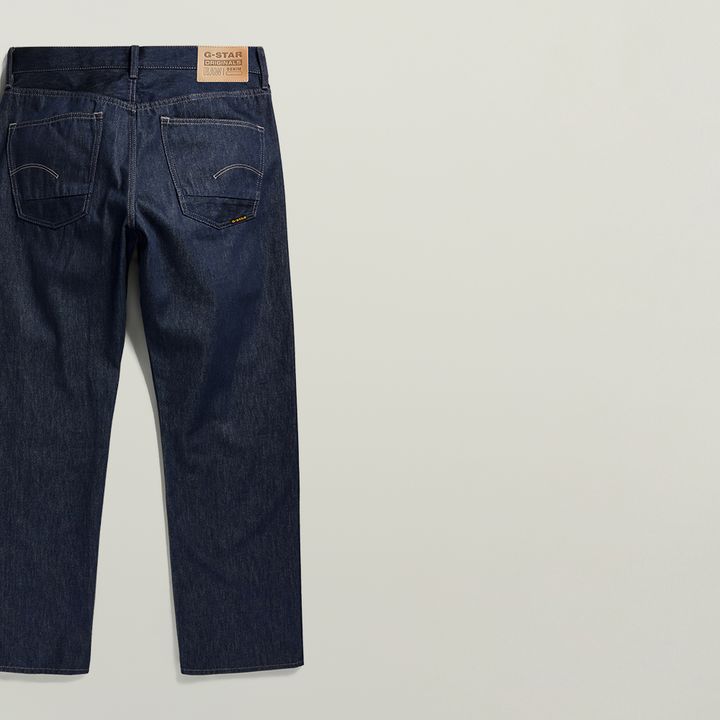 Dakota Regular Straight Selvedge Jeans | ダークブルー | G-STAR® JP