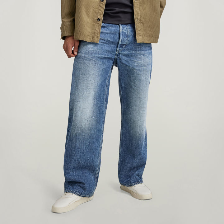 ロピア 爆買い | Jeans Loose 96 Type Selvedge Premium Dark PL G-STAR® | blue ロッド