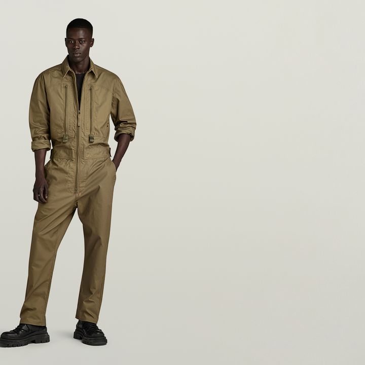 Flight Jumpsuit Green G STAR GB